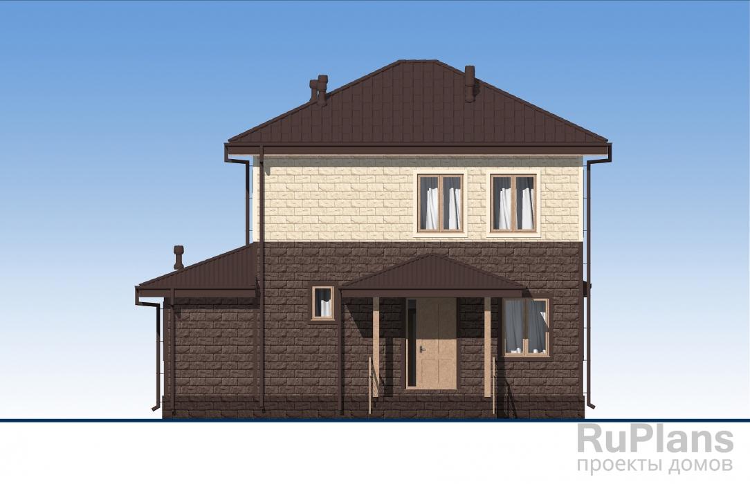 Проект двухэтажного дома - Rg5830 строительство в Самаре