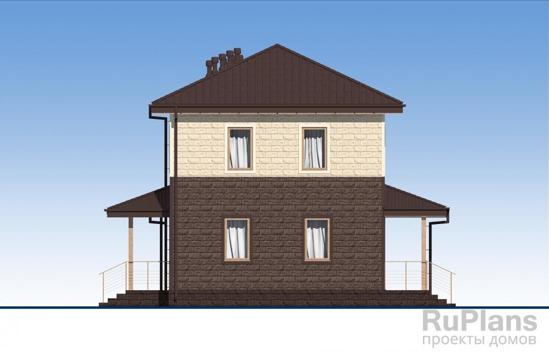 Проект двухэтажного дома - Rg5830 строительство в Самаре