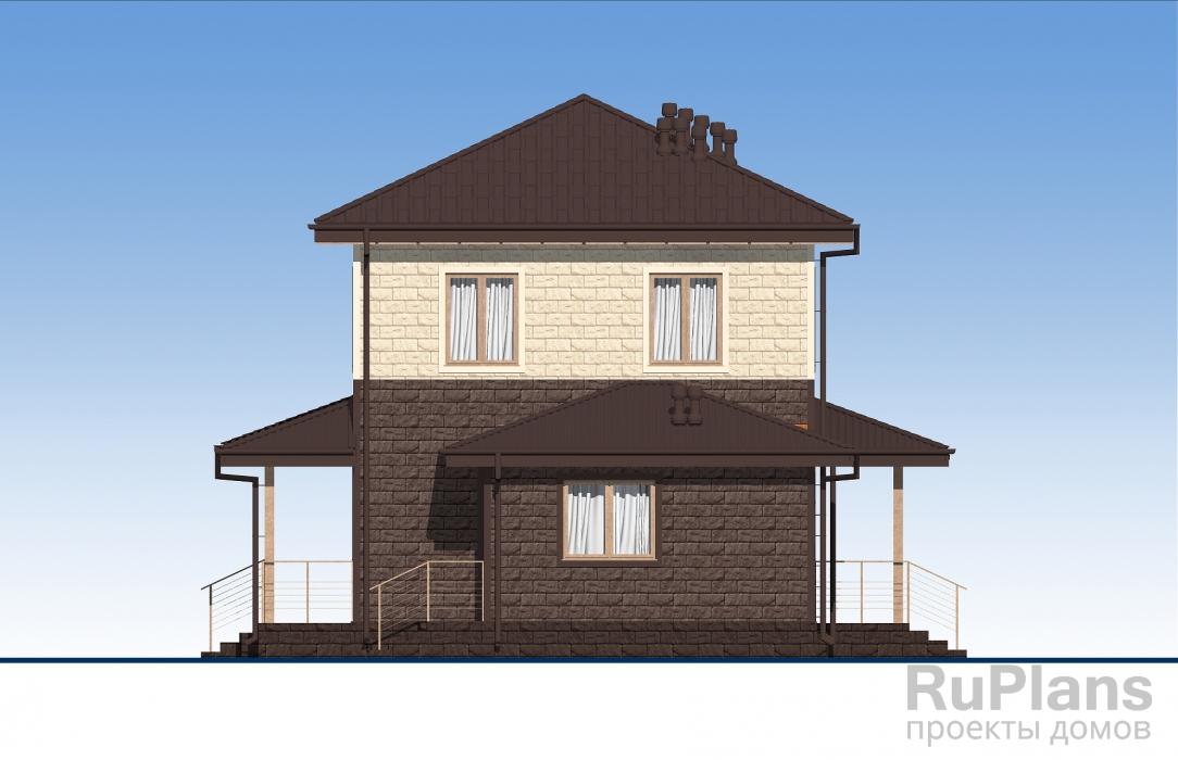 Проект двухэтажного дома - Rg5830 строительство в Самаре