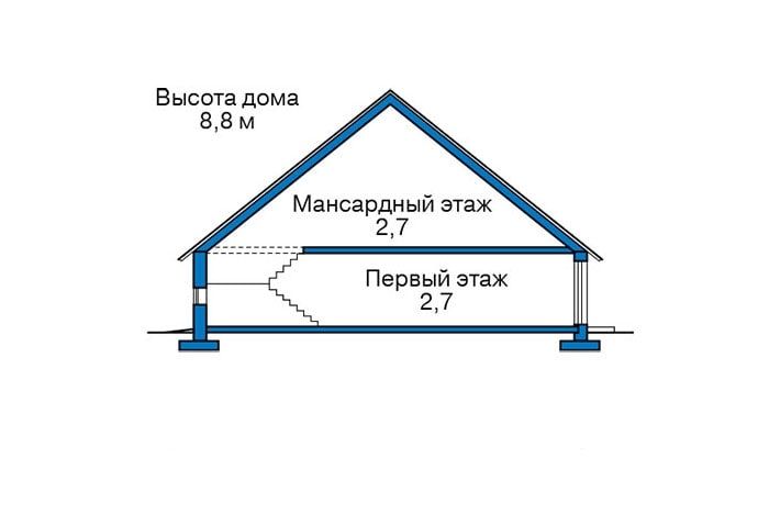 Проект дома М114 строительство в Самаре