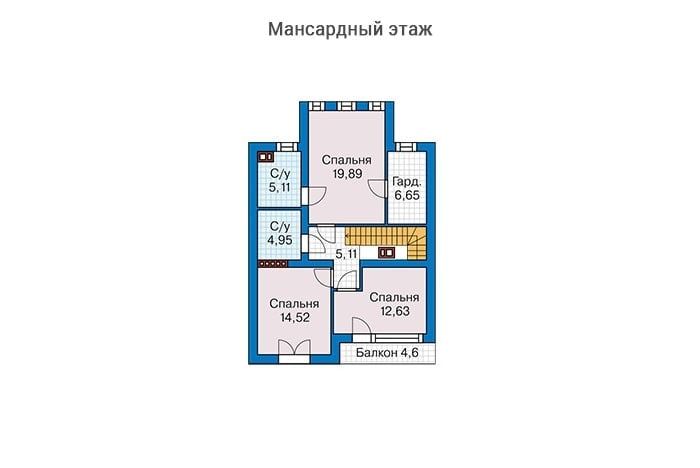 Проект дома М145 строительство в Самаре