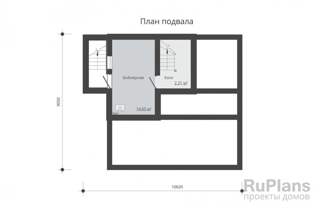 Проект дома с мансардой - Rg5203 строительство в Самаре